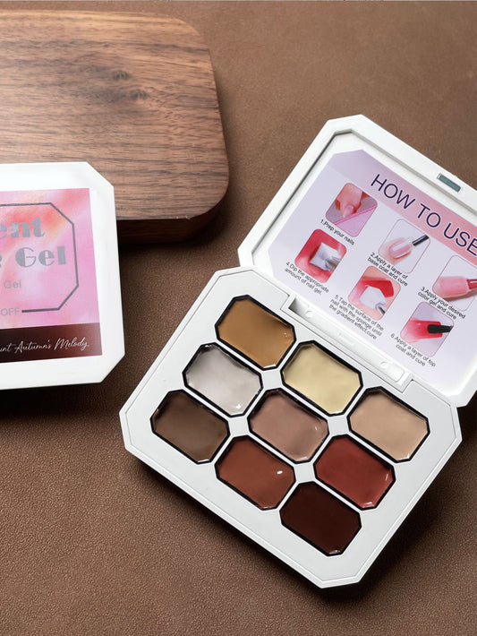 9-Color Paint Autumn's Patting Gel