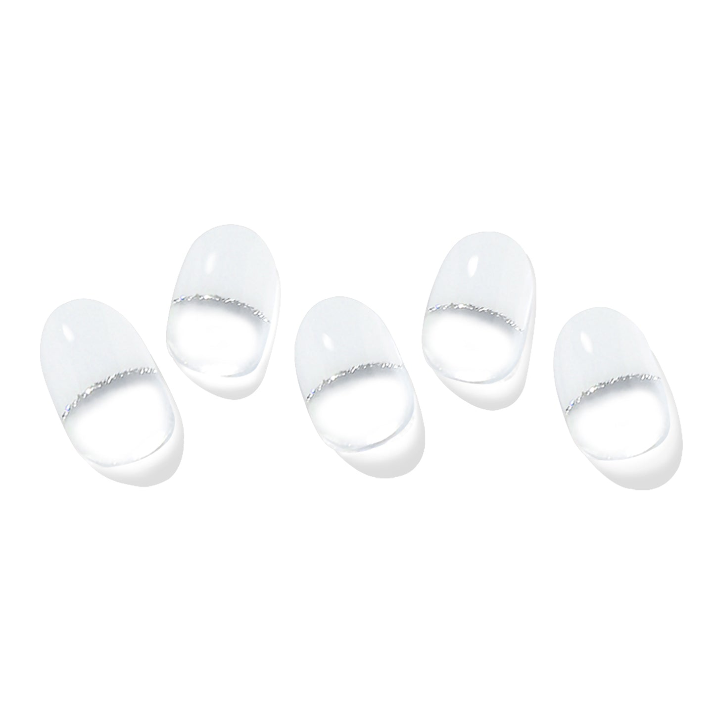 Semi Cured Nail-party-french