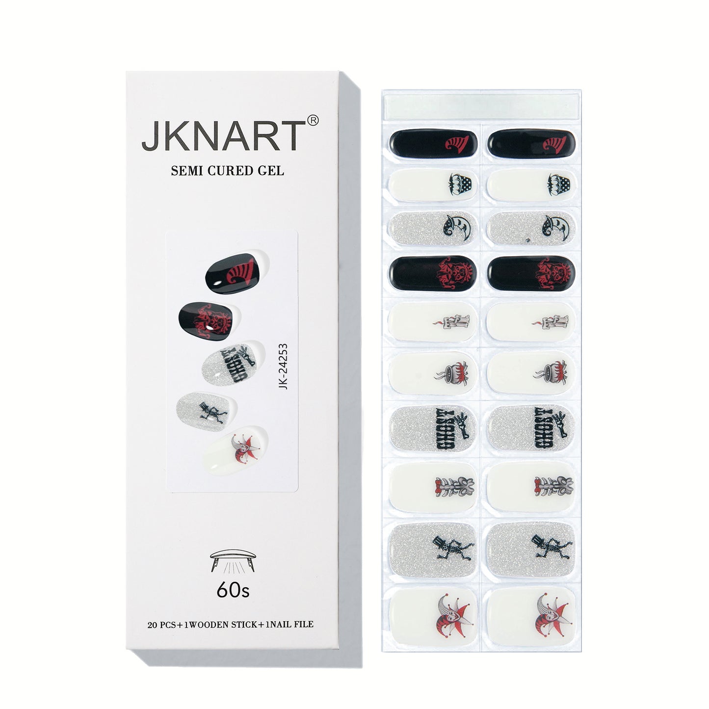 Halloween Cute Spider Nail JKNART