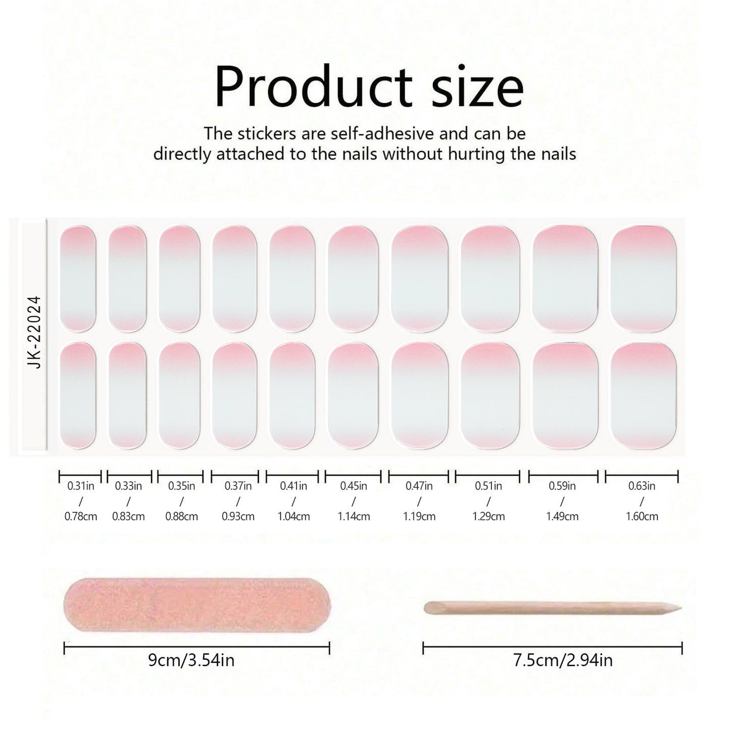 Semi Cured Nail-cameo-pink-ombre