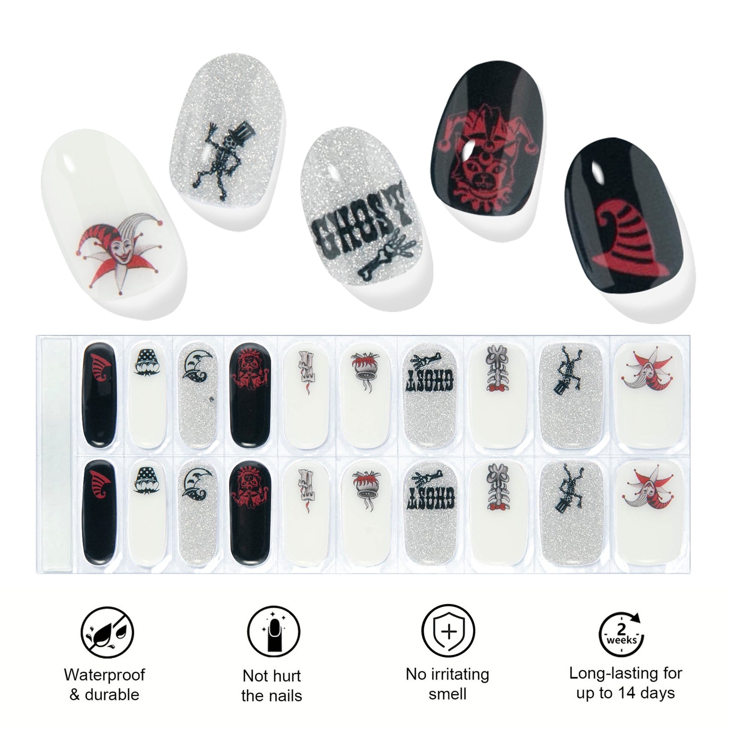 Halloween Cute Spider Nail JKNART