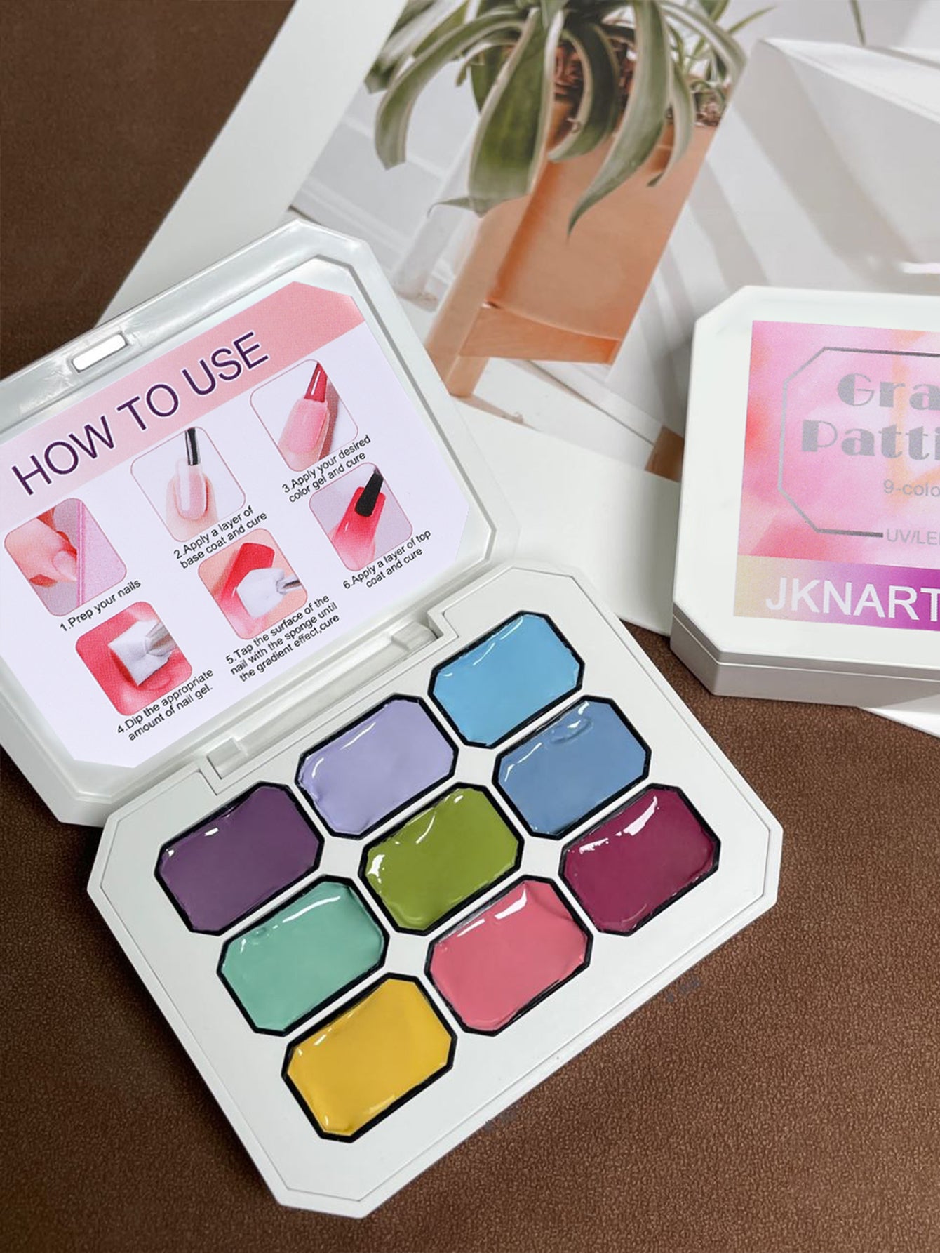 9-Color Monet's Garden Patting Gel