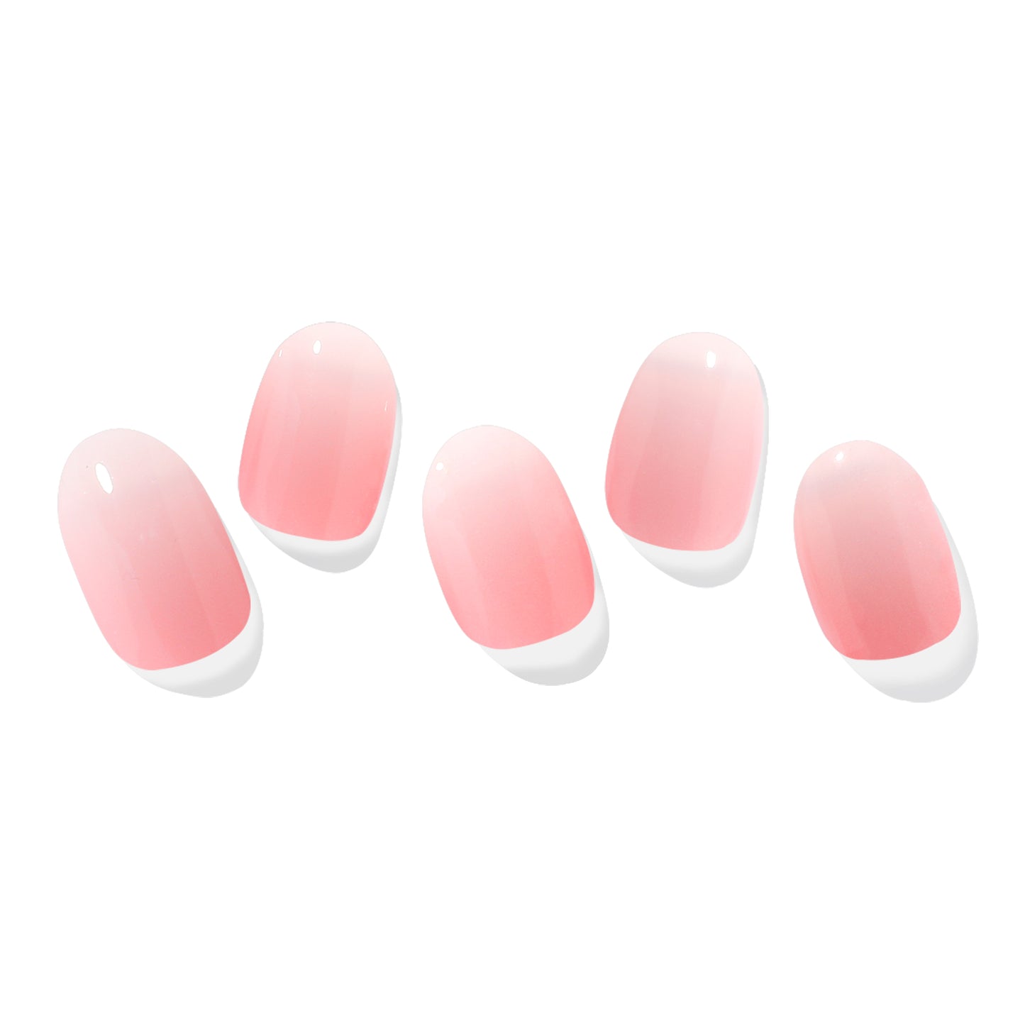 Semi Cured Nail-light-pink-ombre