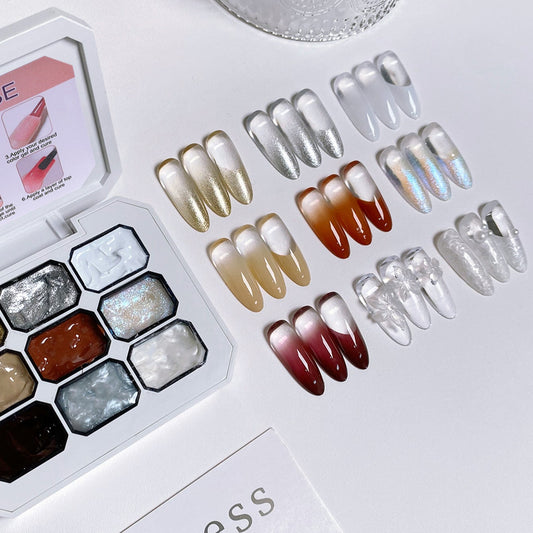 9-Color Artistic Space Patting Gel